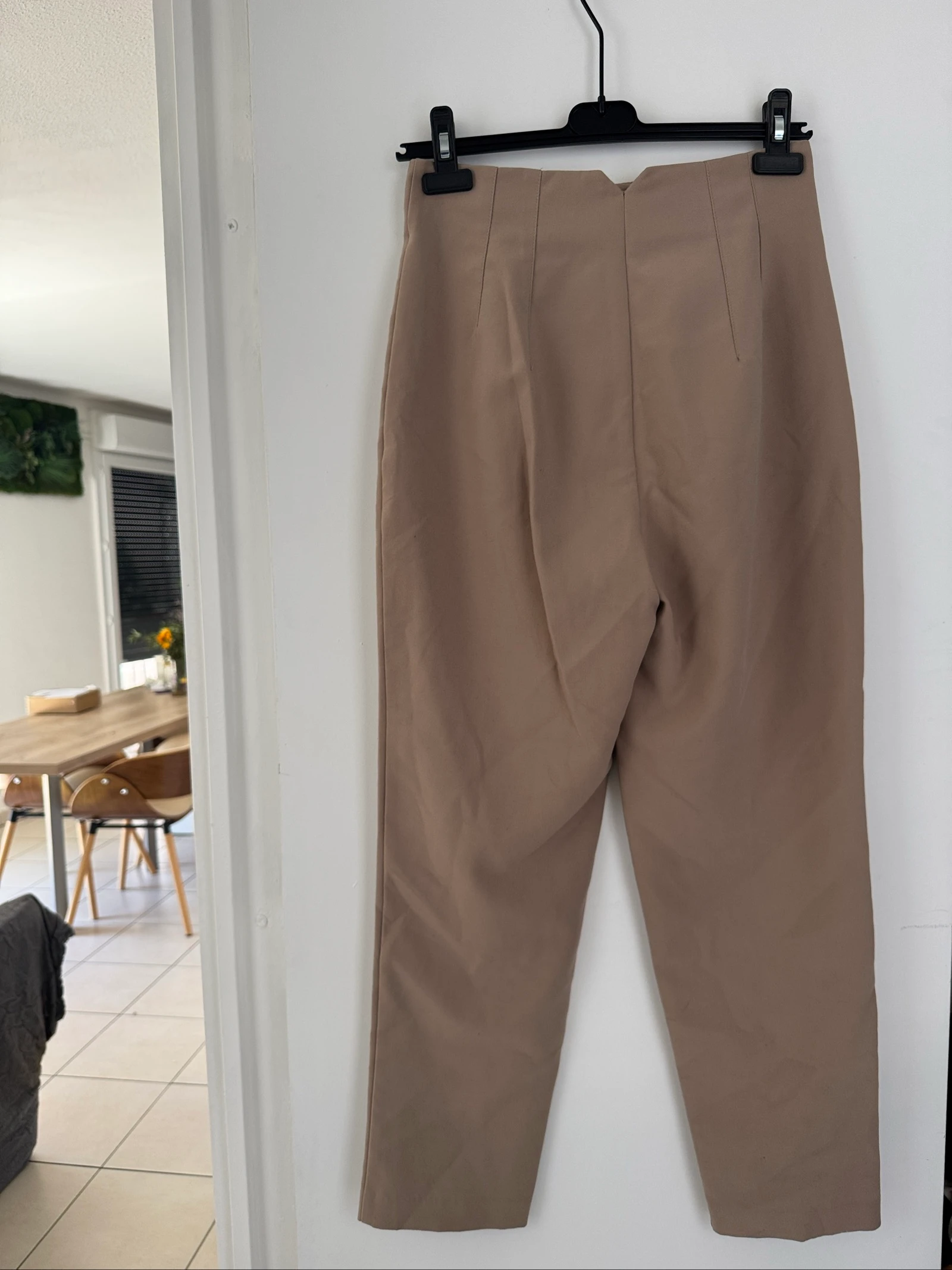Calça tailleur bege Zara - Tamanho P - Comprimento 95 cm – photo 2
